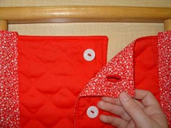 unbutttoning