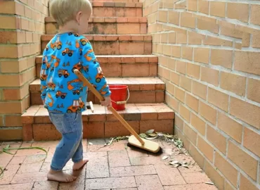 outdoor sweeping