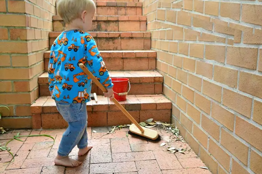 outdoor sweeping