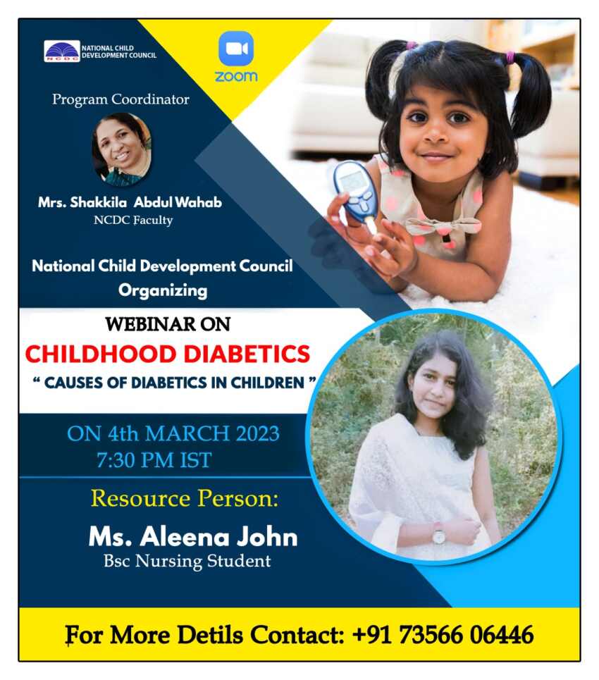 webinar on childhood diabetes