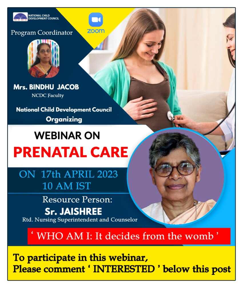 webinar on prenatal care