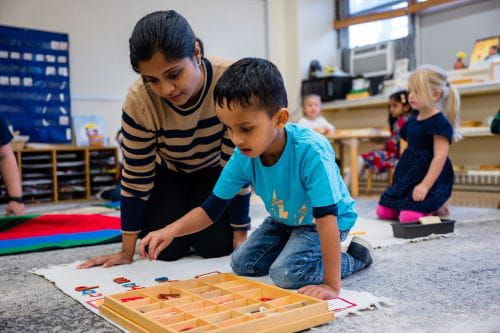 Montessori measurement materials play a vital role in promoting comprehensive learning in young children