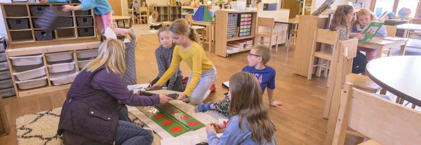 the classroom: international montessori educating conjures up lifelong learning