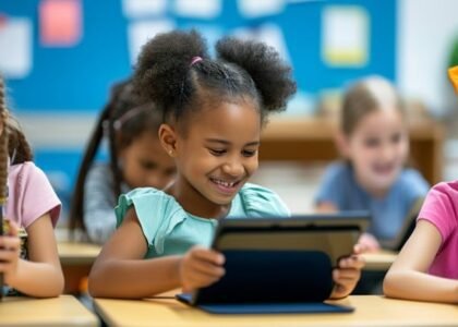 Free Kids Enjoying Tablets Image | Download at StockCake