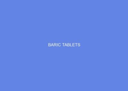 Baric tablets