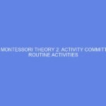 NCDC MONTESSORI THEORY 2: ACTIVITY COMMITTEES & ROUTINE ACTIVITIES